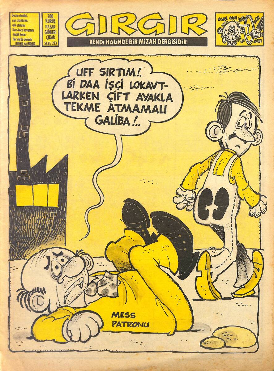 Gırgır Mizah Dergisi 30 Ekim 1977 Sayı: 273 NDR97807 - 1