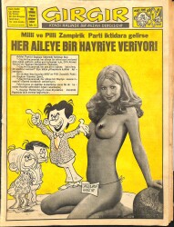 Gırgır Mizah Dergisi 30 Eylül 1973 Sayı : 60 NDR96808 - Gökçekoleksiyon
