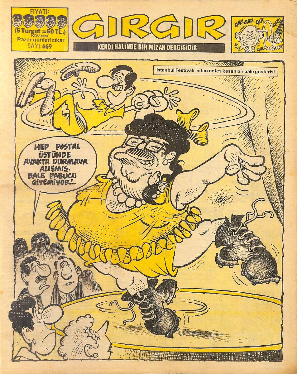 Gırgır Mizah Dergisi 30 Haziran 1985 Sayı: 669 NDR97783 - 1
