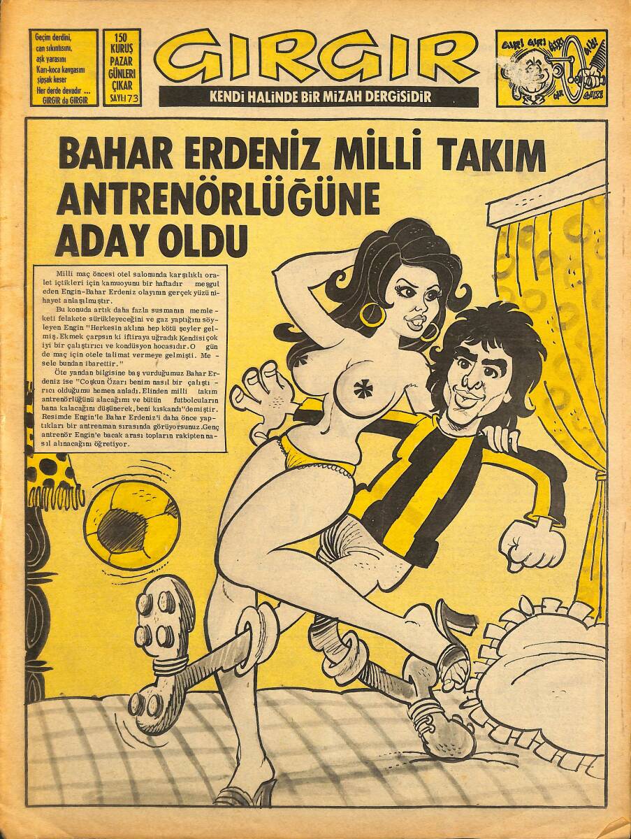 Gırgır Mizah Dergisi 30 Kasım 1975 Sayı : 173 NDR97229 - 1