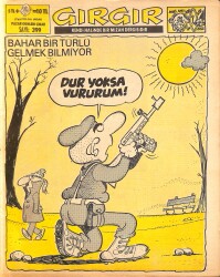 Gırgır Mizah Dergisi 30 Mart 1980 Sayı : 399 NDR97675 - Gökçekoleksiyon