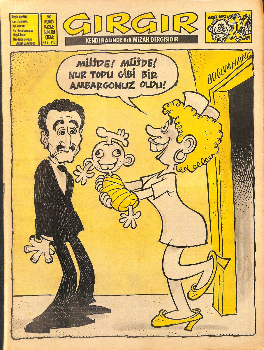 Gırgır Mizah Dergisi 30 Temmuz 1978 Sayı : 312 NDR97635 - 1
