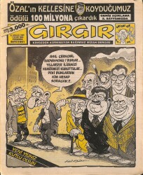 Gırgır Mizah Dergisi 31 Aralık-7 Ocak 1993 Sayı 1061 NDR94888 - Gökçekoleksiyon