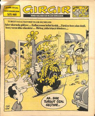 Gırgır Mizah Dergisi 31 Mayıs 1981 Sayı 460 NDR80518 - 1