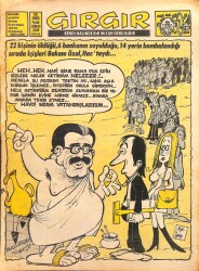 Gırgır Mizah Dergisi 4 Aralık 1977 Sayı : 278 NDR97715 NDR97715 - Gökçekoleksiyon