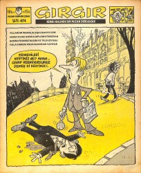 Gırgır Mizah Dergisi 4 Ekim 1981 Sayı : 474 NDR97204 - Gökçekoleksiyon