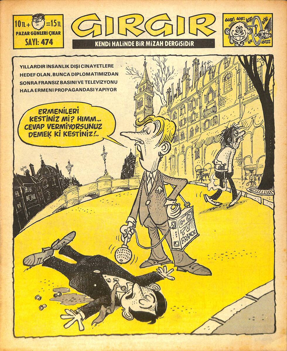 Gırgır Mizah Dergisi 4 Ekim 1981 Sayı : 474 NDR97204 - 1
