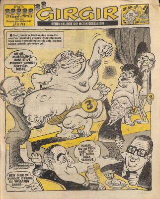 Gırgır Mizah Dergisi 4 Mayıs 1986 Sayı 713 NDR80729 - 1