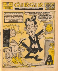 Gırgır Mizah Dergisi 4 Nisan 1982 Sayı : 500 NDR97548 - Gökçekoleksiyon