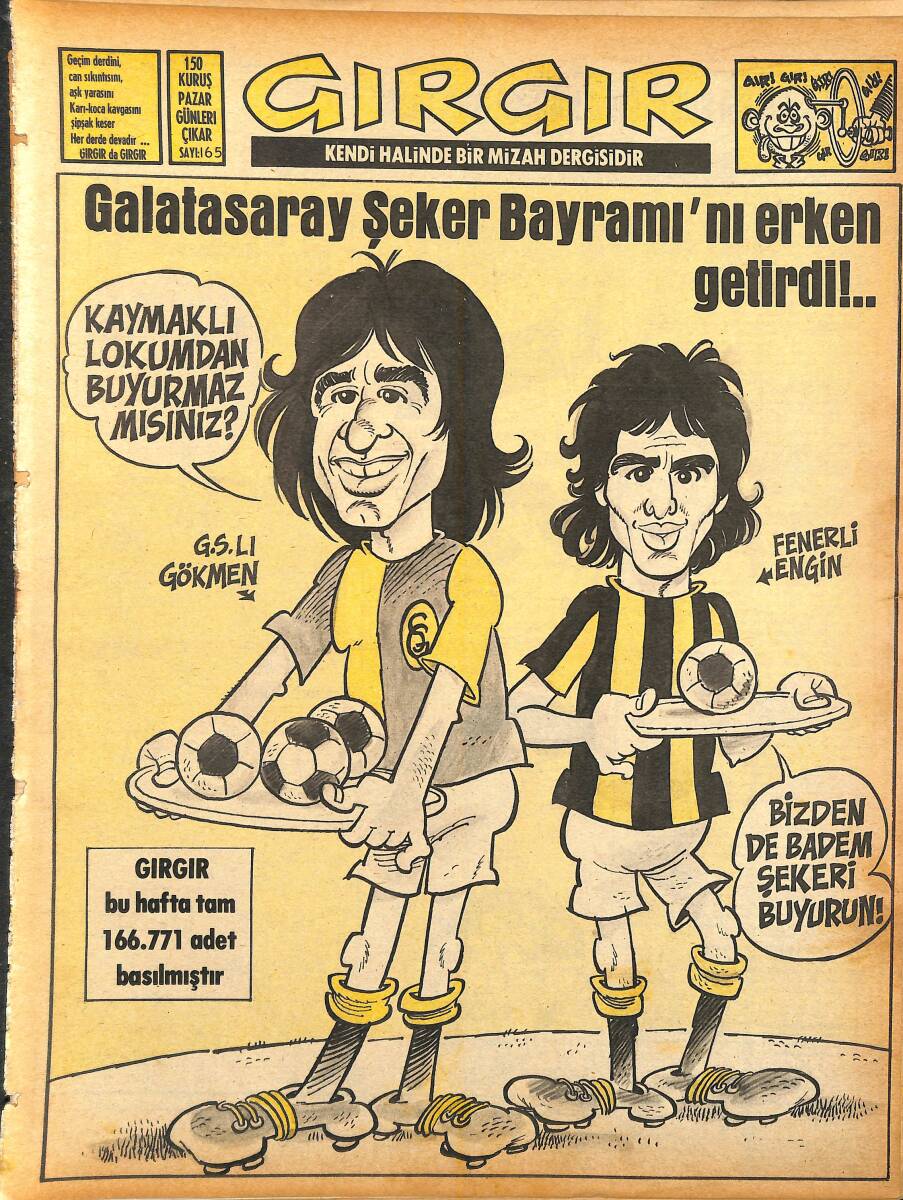 Gırgır Mizah Dergisi 5 Ekim 1975 Sayı 165 NDR94891 - 1