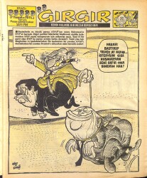 Gırgır Mizah Dergisi 5 Ekim 1986 Sayı : 735 NDR96874 - Gökçekoleksiyon