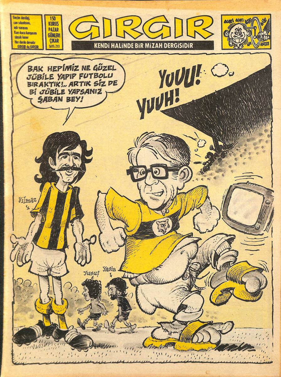 Gırgır Mizah Dergisi 5 Eylül 1976 Sayı: 213 NDR97945 - 1