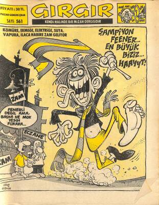 Gırgır Mizah Dergisi 5 Haziran 1983 Sayı 561 NDR80354 - 1