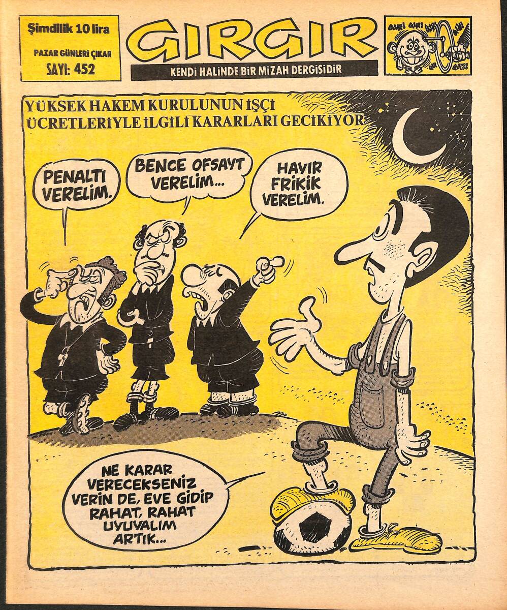 Gırgır Mizah Dergisi 5 Nisan 1981 Sayı : 452 NDR97513 - 1