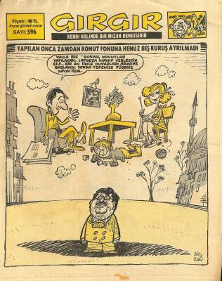 Gırgır Mizah Dergisi 5 Şubat 1984 Sayı 596 NDR80359 - 1