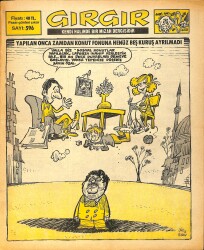 Gırgır Mizah Dergisi 5 Şubat 1984 Sayı : 596 NDR97243 - Gökçekoleksiyon