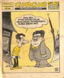 Gırgır Mizah Dergisi 5 Temmuz 1981 Sayı 465 NDR80510 - Gökçekoleksiyon