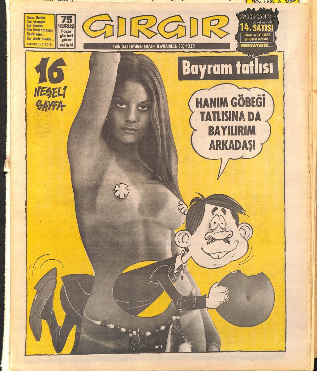 Gırgır Mizah Dergisi 6 Kasım 1972 Sayı : 15 NDR96824 - 1