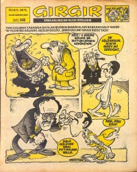 Gırgır Mizah Dergisi 6 Mart 1983 Sayı: 548 NDR97820 - Gökçekoleksiyon