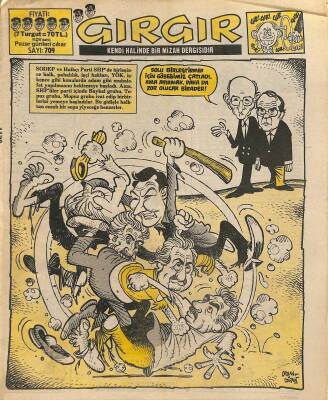 Gırgır Mizah Dergisi 6 Nisan 1986 Sayı 709 NDR80704 - 1