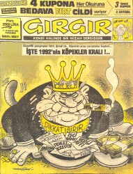 Gırgır Mizah Dergisi 7-14 Mayıs 1992 Sayı:1027 NDR96408 - Gökçekoleksiyon