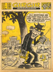 Gırgır Mizah Dergisi 7 Aralık 1975 Sayı : 174 NDR97228 - Gökçekoleksiyon