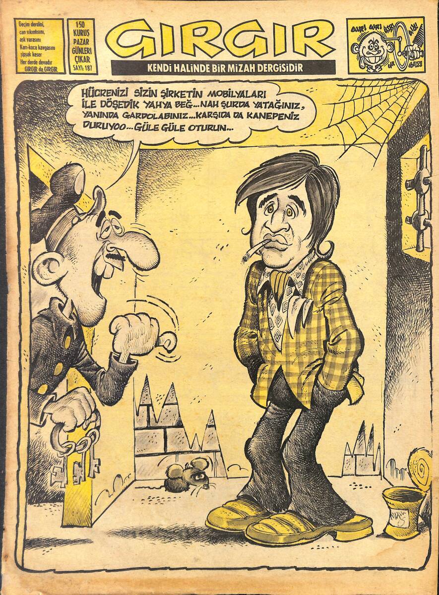 Gırgır Mizah Dergisi 7 Mart 1976 Sayı: 187 NDR97878 - 1