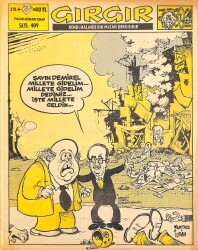 Gırgır Mizah Dergisi 8 Haziran 1980 Sayı : 409 NDR97665 - Gökçekoleksiyon