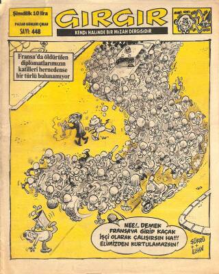 Gırgır Mizah Dergisi 8 Mart 1981 Sayı 448 NDR80519 - 1