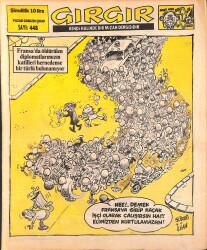 Gırgır Mizah Dergisi 8 Mart 1981 Sayı : 448 NDR97517 - Gökçekoleksiyon