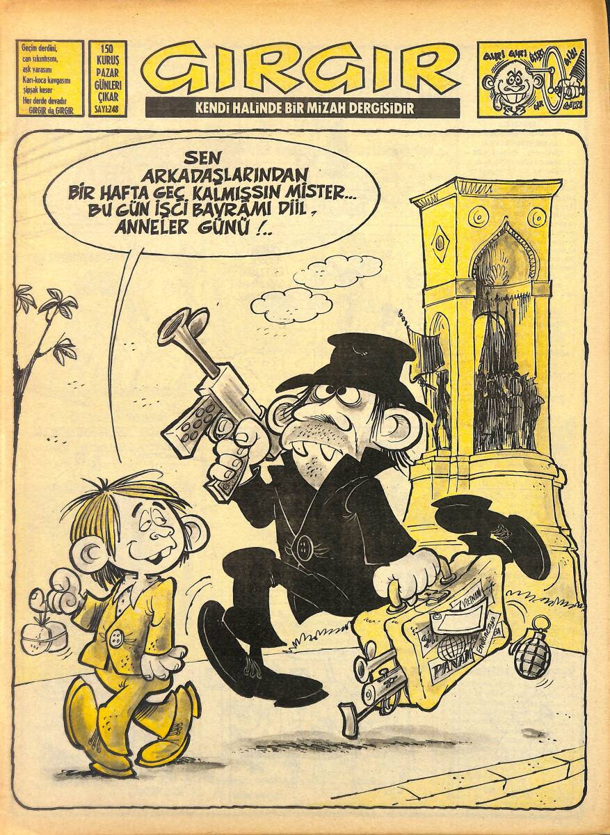 Gırgır Mizah Dergisi 8 Mayıs 1977 Sayı: 248 NDR97802 - 1