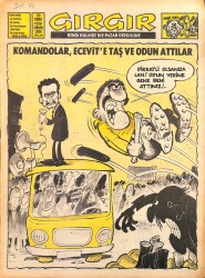 Gırgır Mizah Dergisi 9 Aralık 1977 Sayı : 279 NDR97714 - Gökçekoleksiyon