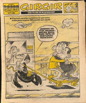 Gırgır Mizah Dergisi 9 Aralık 1984 Sayı 640 NDR80471 - 1