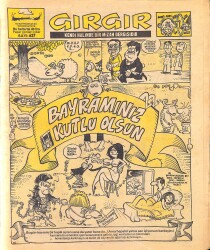 Gırgır Mizah Dergisi 9 Eylül 1984 Sayı : 627 NDR96964 - Gökçekoleksiyon