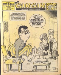 Gırgır Mizah Dergisi 9 Mart 1986 Sayı : 705 NDR96904 - Gökçekoleksiyon