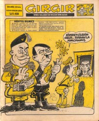 Gırgır Mizah Dergisi Sayı 458 17 Mayıs 1981 NDR20165 - Gökçekoleksiyon