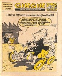 Gırgır Mizah Dergisi Sayı 463 21 Haziran 1981 NDR20161 - Gökçekoleksiyon