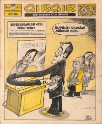 Gırgır Mizah Dergisi Sayı 496 7 Mart 1982 NDR20140 - Gökçekoleksiyon