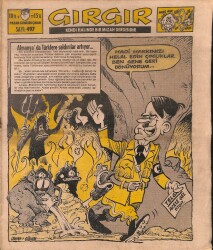 Gırgır Mizah Dergisi Sayı 497 14 Mart 1982 KapakAlmanyada Türklere Saldırılar Artıyor NDR20139 - Gökçekoleksiyon