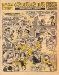 Gırgır Mizah Dergisi Sayı 507 23 Mayıs 1982 NDR20178 - Gökçekoleksiyon