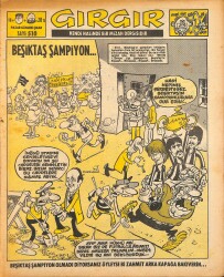 Gırgır Mizah Dergisi Sayı : 510 NDR97538 - Gökçekoleksiyon
