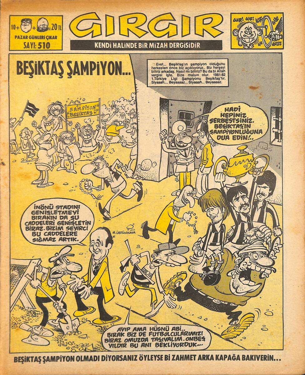Gırgır Mizah Dergisi Sayı : 510 NDR97538 - 1