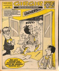 Gırgır Mizah Dergisi Sayı 553 10 Nisan 1983 NDR20233 - Gökçekoleksiyon
