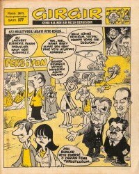 Gırgır Mizah Dergisi Sayı 577 25 Eylül 1983 NDR20213 - Gökçekoleksiyon