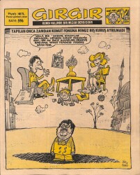 Gırgır Mizah Dergisi Sayı 596 12 Şubat 1984 NDR20203 - Gökçekoleksiyon