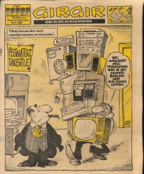 Gırgır Mizah Dergisi Sayı 644 6 Ocak 1985 NDR20275 - Gökçekoleksiyon