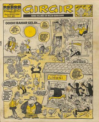 Gırgır Mizah Dergisi Sayı 655 23 Mart 1985 NDR20263 - 1