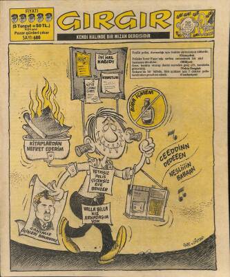 Gırgır Mizah Dergisi Sayı 680 15 Eylül 1985 NDR20252 - 1