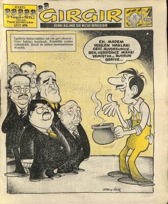 Gırgır Mizah Dergisi Sayı 696 NDR78263 - 1
