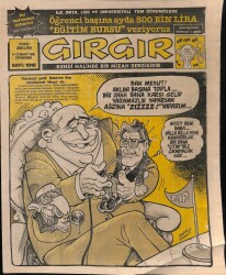 Gırgır Mizah Dergisi Sayı1018 5-12 Mart 1992 NDR21437 - Gökçekoleksiyon